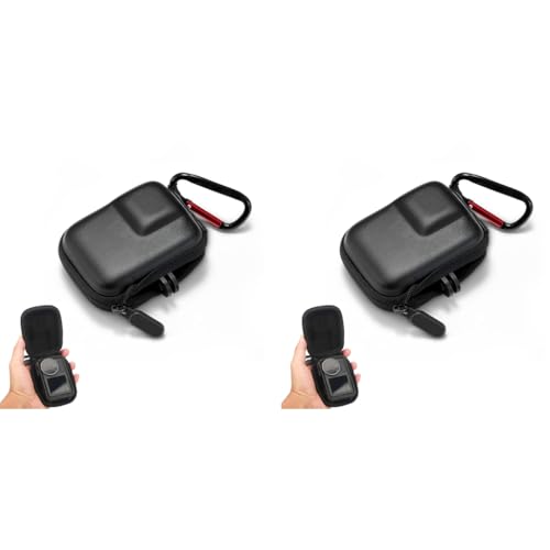 ZORBES® Carry Case for Insta360 Ace Pro Action Camera EVA Hard Anti-Scratch with Carabiner Dual Zipper Protective Compatible Mount Attachment Black 2PCS ZORBES® Carry Case for Insta360 Ace Pro Action Camera EVA Hard Anti-Scratch with Carabiner Dual Zipper Protective Compatible Mount Attachment Black 2PCS